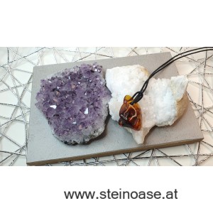Set Reinigen & Aufladen mit Amethyst + Schneequarz